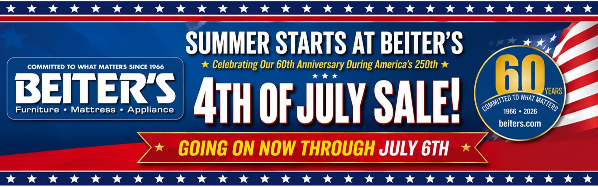 4th of July Sale